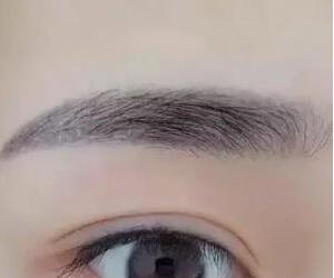 紋眉效果